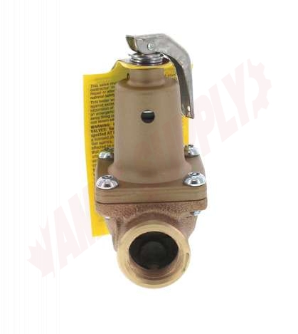 Photo 3 of 0274440 : Watts 174A Boiler Pressure Relief Valve, 3/4, 75PSI