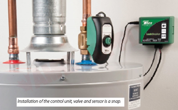 Photo 3 of LB-075-H-1LF : Taco LB-075-H-1LF LeakBreaker Water Heater Leak detector Shut Off Valve