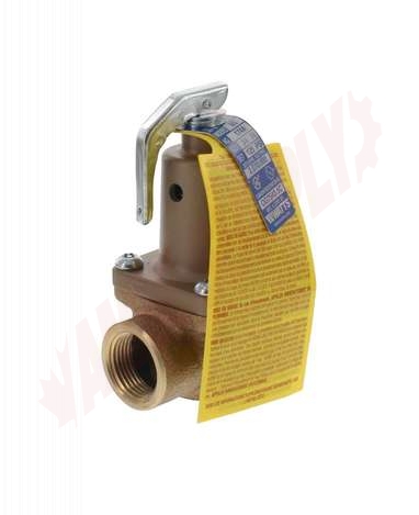 Photo 4 of 0274446 : Watts 174A Boiler Pressure Relief Valve, 3/4, 125PSI