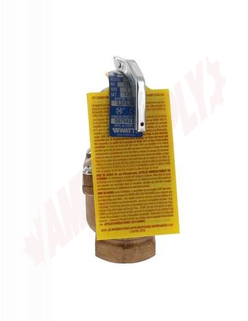 Photo 7 of 0274855 : Watts 174A Boiler Pressure Relief Valve, 1, 125PSI