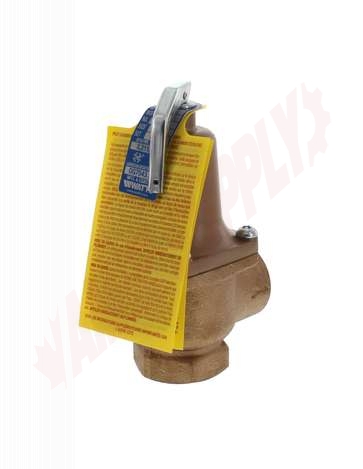 Photo 8 of 0274855 : Watts 174A Boiler Pressure Relief Valve, 1, 125PSI