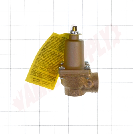 Photo 11 of 0274440 : Watts 174A Boiler Pressure Relief Valve, 3/4, 75PSI