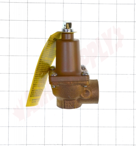 Photo 11 of 0274444 : Watts 174A Boiler Pressure Relief Valve, 3/4, 100PSI