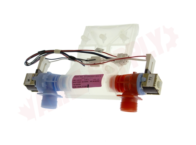 Photo 1 of W11038689 : Whirlpool W11038689 Washer Water Inlet Valve Assembly
