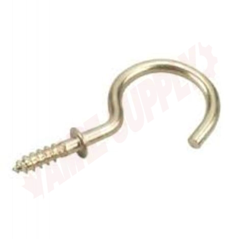 Photo 2 of 248BR : Richelieu Brass Cup and Utility Hook, 1-1/4, 4/Pack