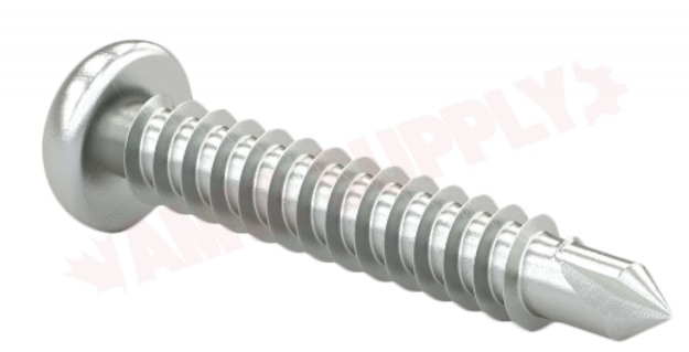 Photo 3 of PKTZ858VP : Reliable Fasteners Sheet Metal Screw, Pan Head, #8 - 18 TPI x 5/8, 100/Pack
