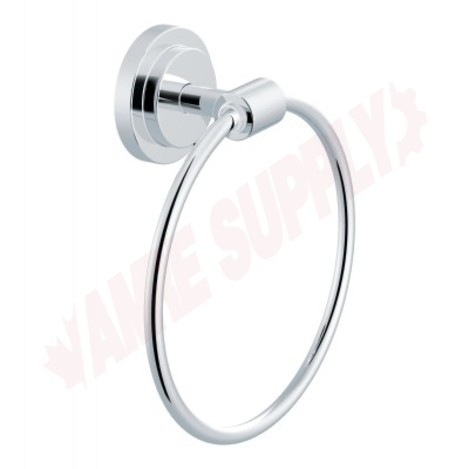 Photo 1 of DN0786CH : Moen Iso Towel Ring, Chrome
