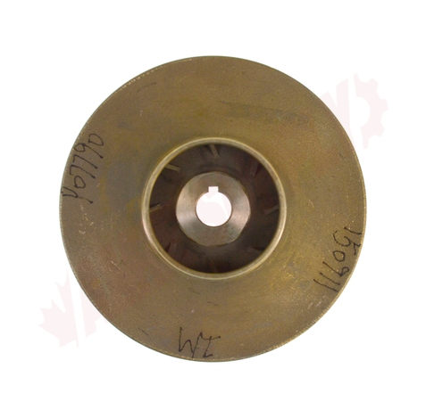 Photo 4 of 118436 : Bell & Gossett Impeller, Brass, 3-3/8, for Obsolete HV & 2 Pumps