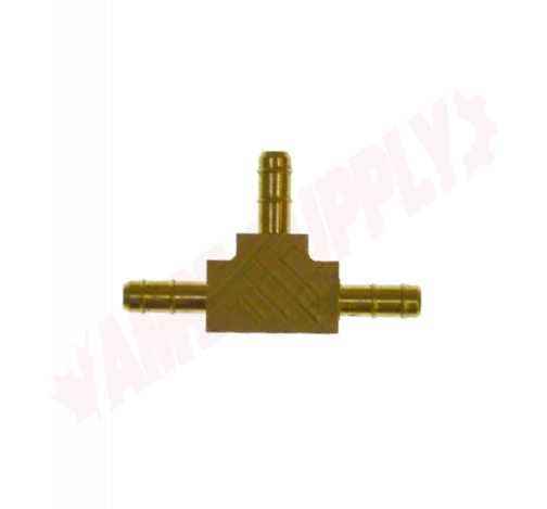 Photo 2 of F-700-83 : Johnson Controls F-700-83 5/32 Brass Tee for Pneumatic Tubing