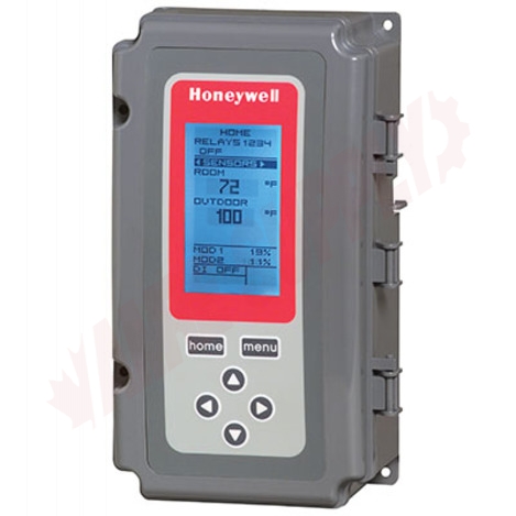 Photo 1 of T775M2048 : Honeywell Electronic Temperature Controller, Modulating, 2-SPDT, 2 Sensor Inputs, 1 Sensor Included