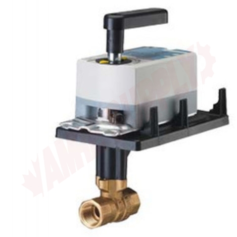 Photo 1 of 171A-10304 : Siemens Series 599 2-Way Ball Valve, with Floating Actuator GDE131.1P 1/2, 2.5 Cv Flow Rate
