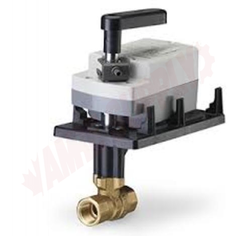 Photo 1 of 171A-10302 : Siemens Series 599 2-Way Ball Valve, with Floating Actuator GDE131.1P 1/2, 1.0 Cv Flow Rate