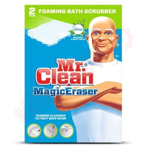 Photo 1 of 27141 : Mr. Clean Magic Eraser Foaming Bath Scrubber, 2/Pack