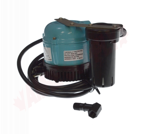Photo 10 of 550521 : Little Giant 1-ABS 550521 Condensate Removal Pump, 1/150HP 205GPH 115V
