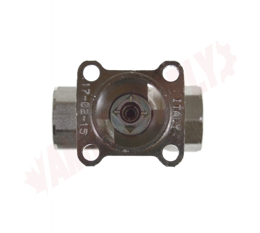 Photo 10 of B211B : Belimo 2-Way Actuator Valve Body Only 1/2 1.9 Cv Ch. Plated Brass Ball & Nickel Plated Brass Stem