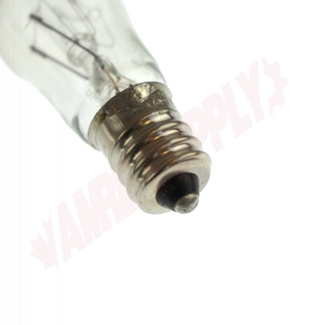 Photo 3 of WW03F00458 : GE WW03F00458 Dryer Light Bulb, Clear, 10W/120V      