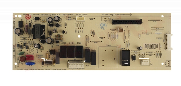 Photo 2 of W11192681 : Whirlpool Microwave Electronic Control Board