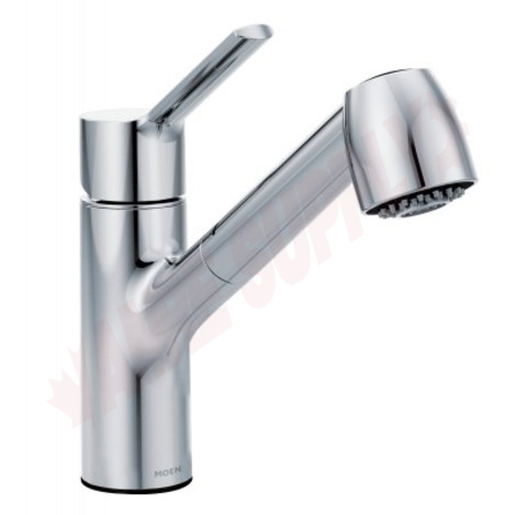 Photo 1 of 7585C : Moen Method, Single Lever, Pull-Out Kitchen Faucet, Chrome