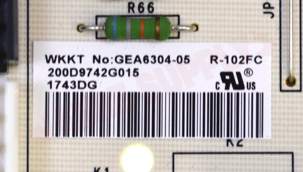 Photo 7 of WR03F04745 : GE WR03F04745 Refrigerator Main Control Board Assembly