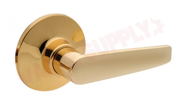 Photo 1 of 36-D6205PB : Taymor Erie Perspective Passage Lever, Polished Brass