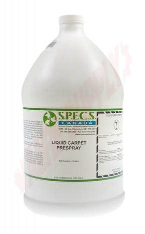 Photo 1 of J830 : Specs Liquid Commercial Carpet Pre-Spray Cleaner, 4L