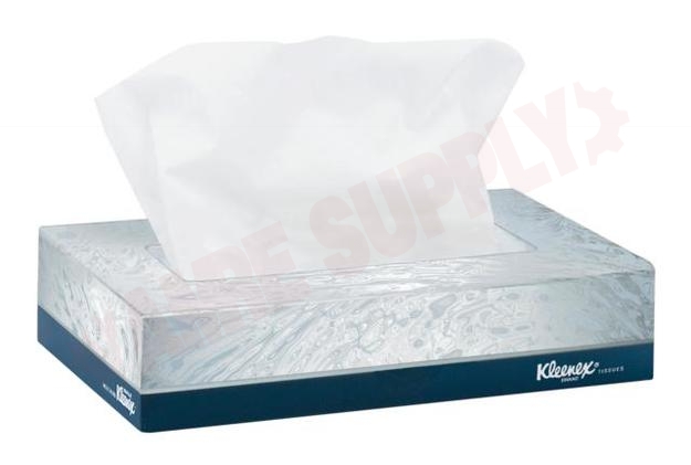 Photo 2 of 21195 : Kleenex Facial Tissue Junior, 2 Ply, 65 Sheets/Box, 48 Boxes/Case