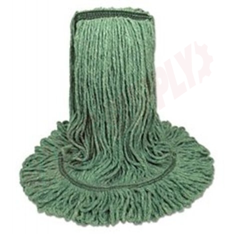 Photo 1 of 3091G : Globe Synthetic, Narrow Band, Looped End Wet Mop, Green, 20oz