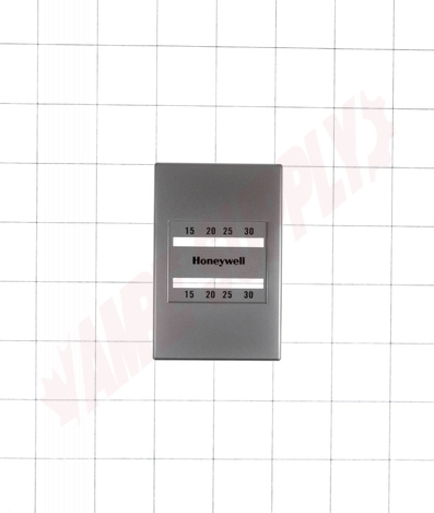 Photo 11 of 14004406-110 : Honeywell Thermostat Cover Kit, Celsius (15-30°C), Satin Chrome, for TP970/1/2/3 Series Pneumatic Thermostats