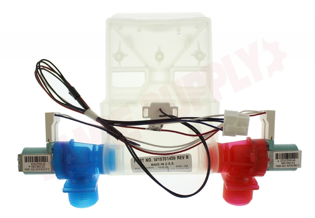 Photo 2 of W11210459 : Whirlpool W11210459 Washer Water Inlet Valve