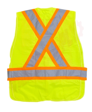 Photo 3 of 7825376LXL : Degil Reflex, Lime Green CSA 5 Point Tear-Away Vest with Pockets, Extra Large