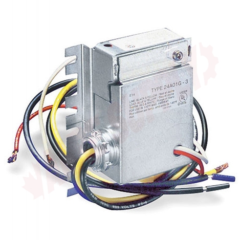 Photo 1 of 24A01G-3 : Emerson White-Rodgers, 240V, Low Voltage, Electric Heat Control