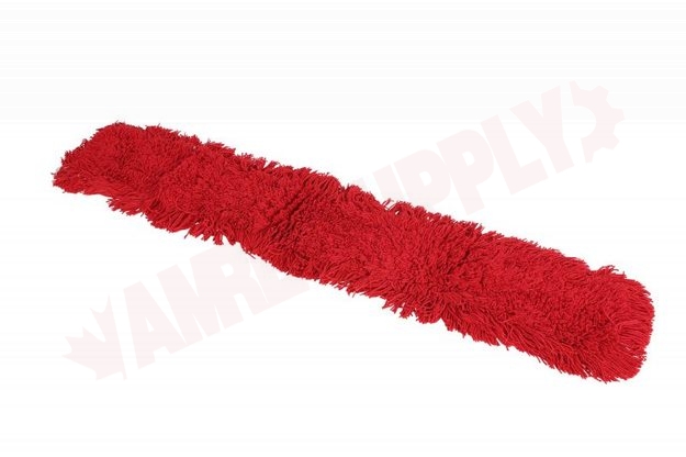 Photo 2 of 3103R : Globe Pro-Stat Synthetic Dust Mop Head, Red, 48
