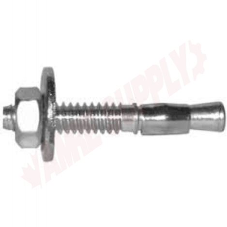 Photo 1 of WAZ14214MK : Reliable Fasteners Concrete Wedge Anchor, 1/4 x 2-1/2, 4/Pack 
