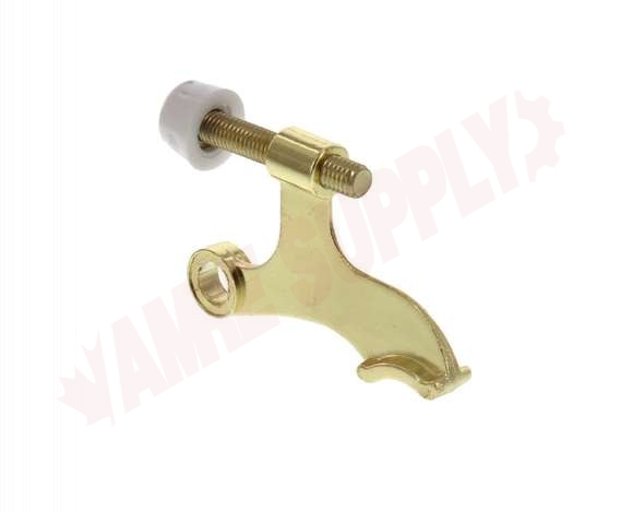 Photo 6 of 25-P4634B : Taymor Wide Angle Hinge Pin Door Stop, Polished Brass