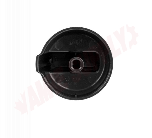 Photo 9 of W10211372 : Whirlpool W10211372 Range Surface Element Control Knob, Black