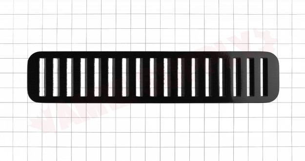 Photo 8 of WPW10205094 : Whirlpool Range Cooktop Air Grille, Black