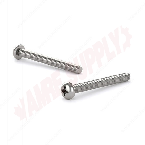 Photo 2 of PPMS8321MR : Reliable Fasteners Machine Screw, Pan Head, Stainless Steel, #8 - 32 TPI x 1, 5/Pack