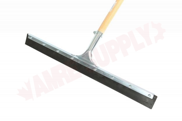 Photo 1 of 4094 : Globe 24 Straight Rubber Squeegee, With Handle, Black