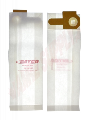 Photo 3 of E8877200 : Betco Upright Vacuum Bags, 10/Pack