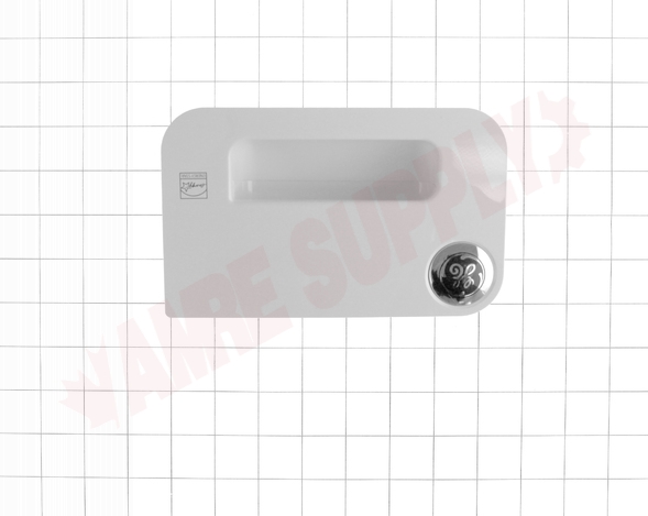 Photo 9 of WG04F05313 : GE WG04F05313 Washer Detergent Dispenser Drawer Handle, White     