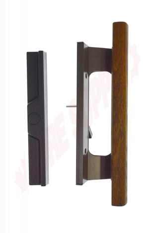 Photo 2 of 4-521B : AGP Sliding Glass Door Handle Set, Brown