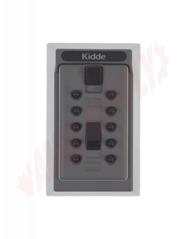 Photo 3 of 001365C : Kidde KeySafe Original Permanent, Push Button, 5-key Capacity, Titanium