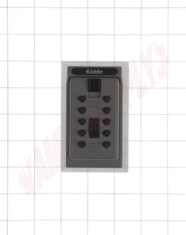 Photo 7 of 001365C : Kidde KeySafe Original Permanent, Push Button, 5-key Capacity, Titanium