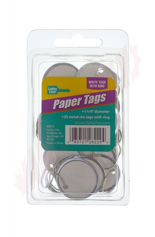 Photo 4 of 28229 : Lucky Line Paper Key Tags, 1-1/4, 25/Box