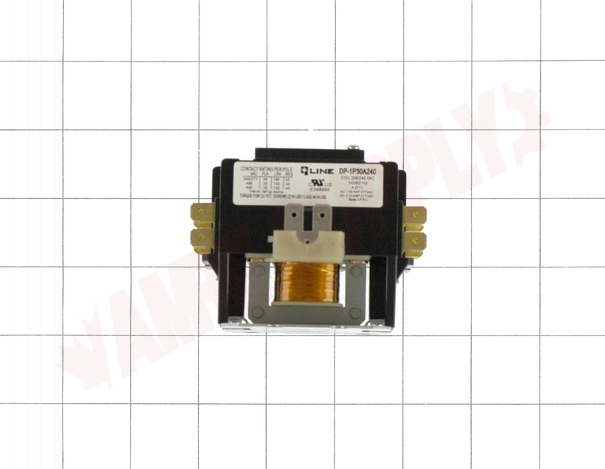 Photo 9 of DP-1P30A240 : Definite Purpose Magnetic Contactor, 1 Pole 30A 208/240V, with Shunt