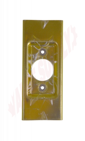 Photo 4 of 81-PB-CW : Don-Jo Cylindrical Lock Door Wrap, 4-1/4 x 4-1/2, Polished Brass