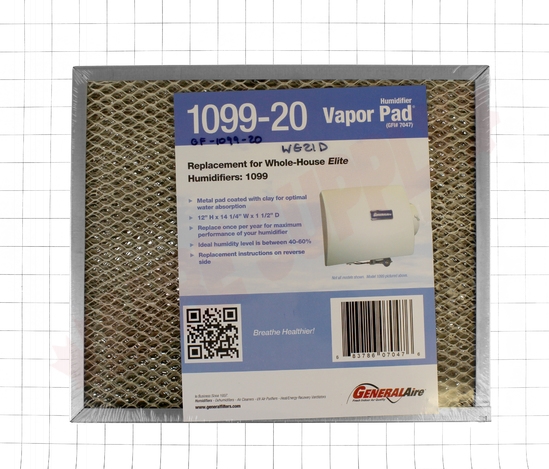 Photo 8 of GF-1099-20 : GeneralAire Humidifier Pad, Model 1099, 14-1/4 x 12