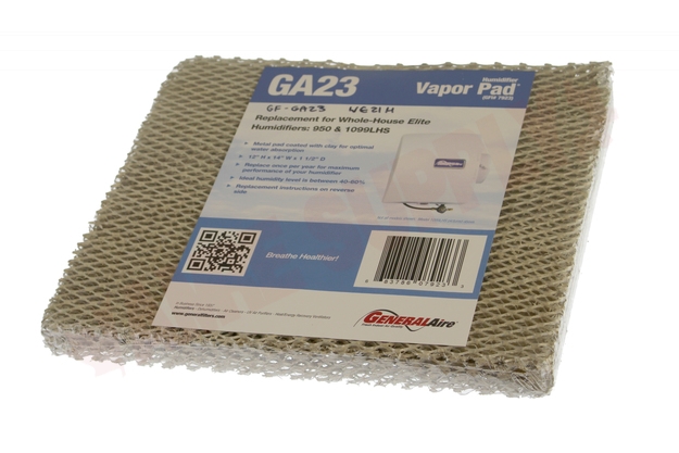 Photo 1 of GF-GA23 : GeneralAire Humidifier Pad, for Elite Series, 14-3/8 x 12