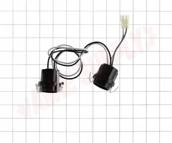 Broan Nutone SR111630  Range Hood Pigtail Lamp Socket Harness Genuine 