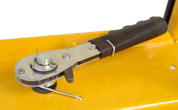 Steel Appliance Dolly with Swing Out and Ratchet Strap